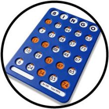 Bingo - Schuifplank 1-75